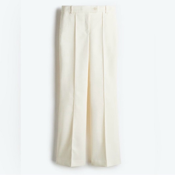 H&M Pants - H&M Cream Women's Trousers